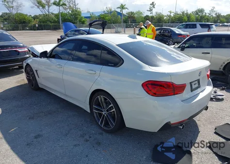 2019 BMW 440I Gran Coupe from USA, damaged, VIN WBA4J5C56KBM65972